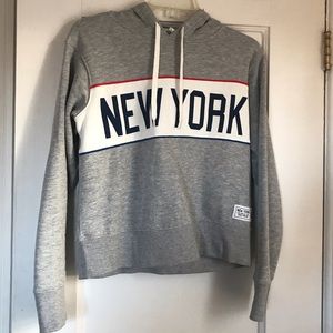 H&M Gray New York Hoodie
